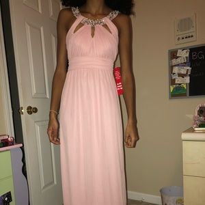 Long Baby Pink Gown